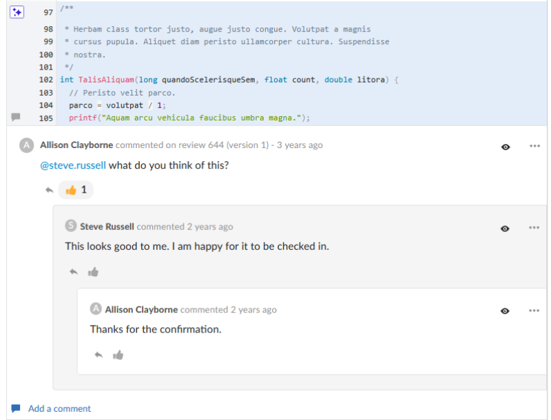 Image of Commentary on a Change showing Context